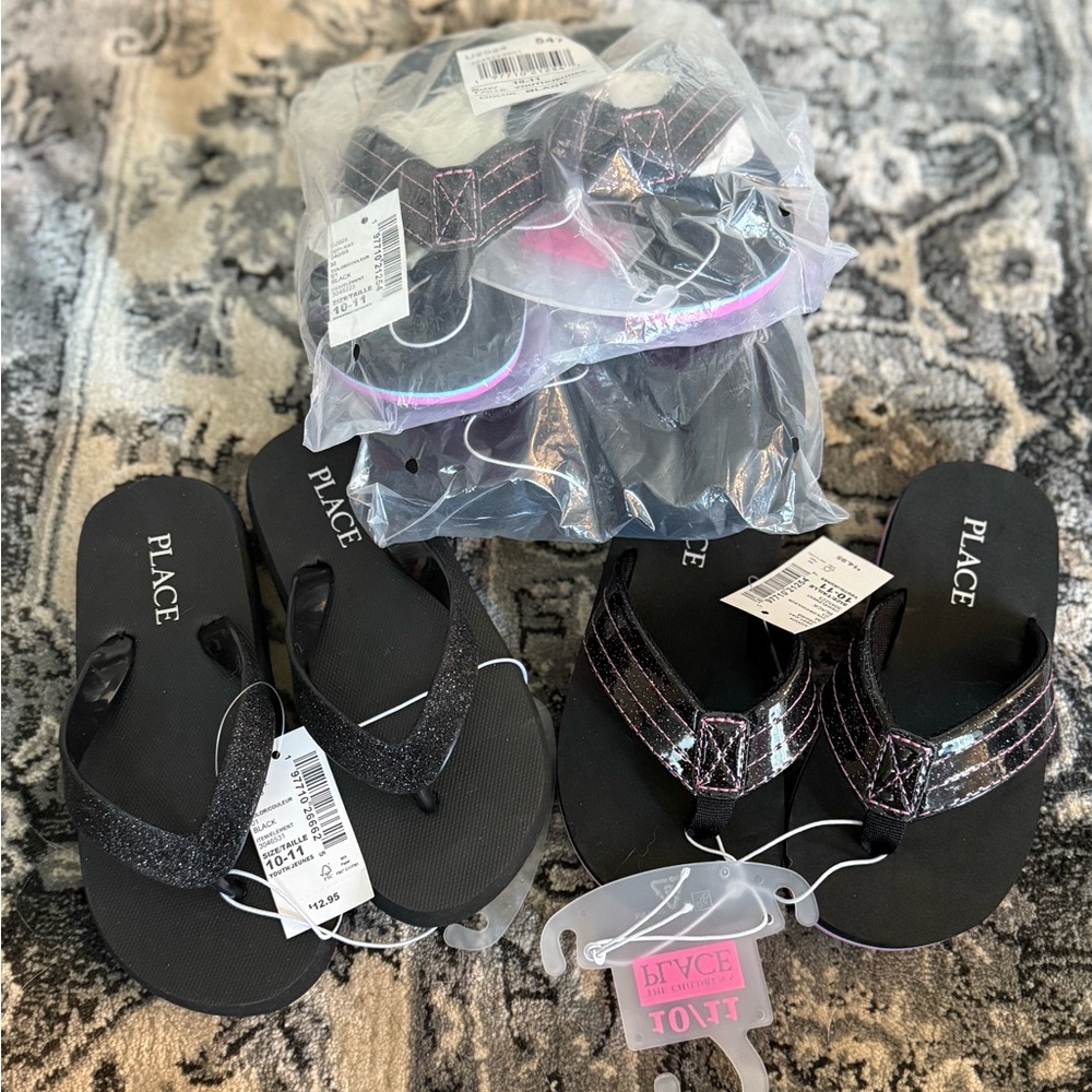 LOT of Girls Sandals/Slippers
